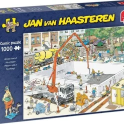 Jan Van Haasteren Bijna Klaar Puzzel - 1000 Stukjes -Puzzels Verfijnd Winkel 550x458 237