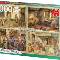 Jumbo Premium Collection Puzzel Anton Pieck Bakkers Uit De 19e Eeuw - Legpuzzel - 1000 Stukjes -Puzzels Verfijnd Winkel 550x458 238