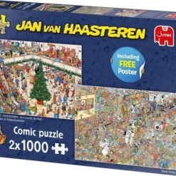 Jan Van Haasteren Kerstkoopjes & Black Friday Puzzel - 2 X 1000 Stukjes -Puzzels Verfijnd Winkel 550x458 265