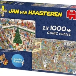 Jan Van Haasteren Kerstkoopjes & Black Friday Puzzel - 2 X 1000 Stukjes -Puzzels Verfijnd Winkel 550x458 266