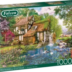 Falcon Puzzel Watermill Cottage - Legpuzzel - 1000 Stukjes