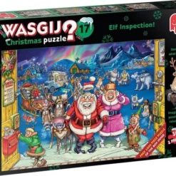 Wasgij Christmas 17 Elfinspectie Puzzel - 2x1000 Stukjes