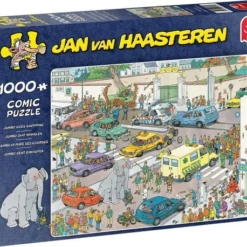 Jan Van Haasteren Jumbo Gaat Winkelen Puzzel - 1000 Stukjes -Puzzels Verfijnd Winkel 550x458 281