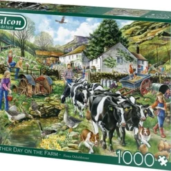 Falcon Puzzel Another Day On The Farm - Legpuzzel - 1000 Stukjes -Puzzels Verfijnd Winkel 550x458 289