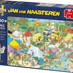 Jan Van Haasteren Kamperen In Het Bos Puzzel - 2000 Stukjes -Puzzels Verfijnd Winkel 550x458 291