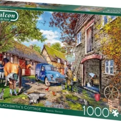 Falcon Puzzel The Blacksmith's Cottage - Legpuzzel - 1000 Stukjes -Puzzels Verfijnd Winkel 550x458 301