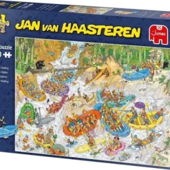 Jan Van Haasteren Wild Water Raften Puzzel - 1500 Stukjes -Puzzels Verfijnd Winkel 550x458 335