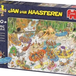 Jan Van Haasteren Wild Water Raften Puzzel - 1500 Stukjes -Puzzels Verfijnd Winkel 550x458 336