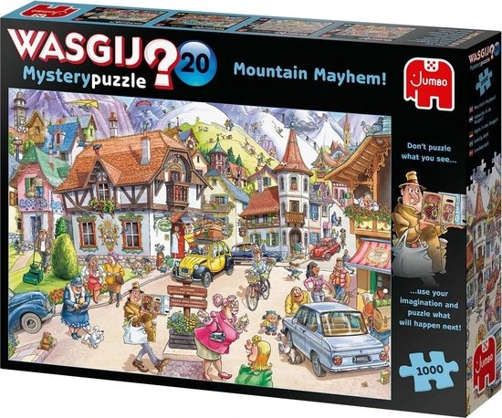 Wasgij Mystery 20 Vakantie In De Bergen! Puzzel - 1000 Stukjes 9 Wasgij Mystery 20 Vakantie In De Bergen! Puzzel - 1000 Stukjes - Afbeelding 9