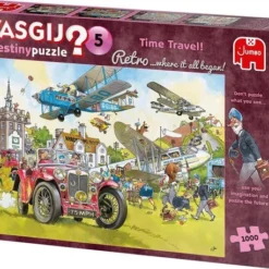 Wasgij Retro Destiny 5 Tijdreizen! Puzzel - 1000 Stukjes -Puzzels Verfijnd Winkel 550x458 340