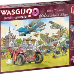 Wasgij Retro Destiny 5 Tijdreizen! Puzzel - 1000 Stukjes -Puzzels Verfijnd Winkel 550x458 341