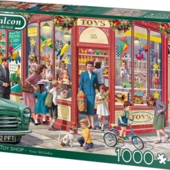 Falcon Puzzel The Toy Shop - Legpuzzel - 1000 Stukjes -Puzzels Verfijnd Winkel 550x458 345
