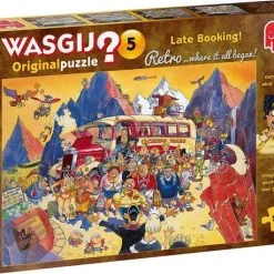 Wasgij Retro Original 5 Last-minute Boeking! Puzzel - 1000 Stukjes -Puzzels Verfijnd Winkel 550x458 357