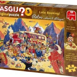 Wasgij Retro Original 5 Last-minute Boeking! Puzzel - 1000 Stukjes -Puzzels Verfijnd Winkel 550x458 358