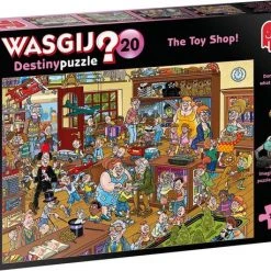 Wasgij Destiny 20 De Speelgoedwinkel! Puzzel - 1000 Stukjes -Puzzels Verfijnd Winkel 550x458 380