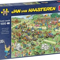 Jan Van Haasteren Grasmaaierrace Puzzel - 1000 Stukjes 17 Jan Van Haasteren Grasmaaierrace Puzzel - 1000 Stukjes -Puzzels Verfijnd Winkel 550x458 389