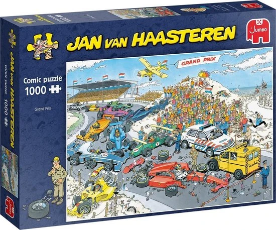 Jan Van Haasteren Formule 1 De Start Puzzel - 1000 Stukjes 1 Jan Van Haasteren Formule 1 De Start Puzzel - 1000 Stukjes
