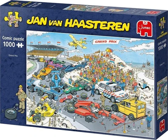 Jan Van Haasteren Formule 1 De Start Puzzel - 1000 Stukjes 3 Jan Van Haasteren Formule 1 De Start Puzzel - 1000 Stukjes - Afbeelding 3