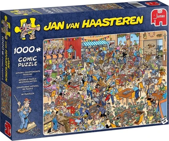 Jan Van Haasteren NK Puzzelen Puzzel - 1000 Stukjes 1 Jan Van Haasteren NK Puzzelen Puzzel - 1000 Stukjes