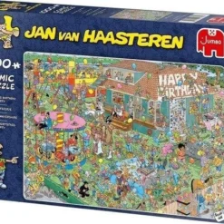Jan Van Haasteren Kinderfeestje Puzzel - 1000 Stukjes 24 Jan Van Haasteren Kinderfeestje Puzzel - 1000 Stukjes -Puzzels Verfijnd Winkel 550x458 73