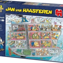 Jan Van Haasteren Cruiseschip Puzzel - 1000 Stukjes 20 Jan Van Haasteren Cruiseschip Puzzel - 1000 Stukjes -Puzzels Verfijnd Winkel 550x458 91