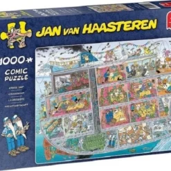 Jan Van Haasteren Cruiseschip Puzzel - 1000 Stukjes 29 Jan Van Haasteren Cruiseschip Puzzel - 1000 Stukjes -Puzzels Verfijnd Winkel 550x458 93