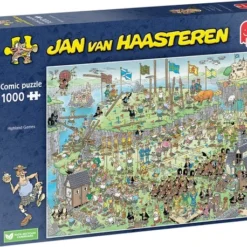 Jan Van Haasteren Highland Games Puzzel - 1000 Stukjes 9 Jan Van Haasteren Highland Games Puzzel - 1000 Stukjes -Puzzels Verfijnd Winkel 550x458 99