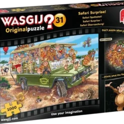 Wasgij Original 31 Safari Spektakel! Puzzel - 1000 Stukjes -Puzzels Verfijnd Winkel 550x459 22