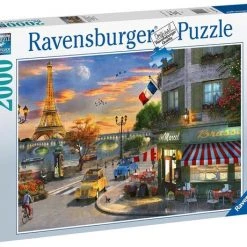 Ravensburger Puzzel 2.000 Stukjes Romantische Avond In Parijs -Puzzels Verfijnd Winkel 550x460 12