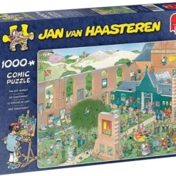 Jan Van Haasteren De Kunstmarkt Puzzel - 1000 Stukjes