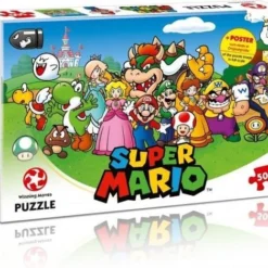 Winning Moves Asmodee Super Mario Puzzle 500pc - DE/EN/FR/IT/NL