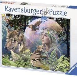Ravensburger Puzzel Wolven In De Maneschijn - Legpuzzel - 3000 Stukjes -Puzzels Verfijnd Winkel 550x470 6