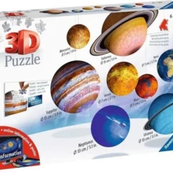 Ravensburger 3D Zonnestelsel - 3D Puzzel - 27/54/72/108 Stukjes -Puzzels Verfijnd Winkel 550x473 1