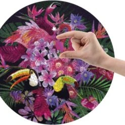 Grafix Ronde Puzzel 1000 Stukjes Voor Volwassenen | Tropisch | Legpuzzel | Diameter 68 CM | Geschikt Voor Kinderen Vanaf 14 Jaar -Puzzels Verfijnd Winkel 550x473 4