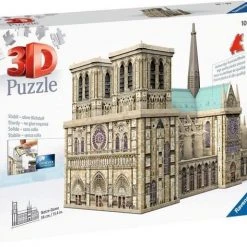 Ravensburger Notre Dame Parijs - 3D Puzzel Gebouw - 324 Stukjes -Puzzels Verfijnd Winkel 550x473 5