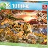 King Puzzel 1000 Stukjes (68 X 49 Cm) - The Big Five - Legpuzzel Dieren