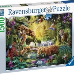 Ravensburger Puzzel Idylle Bij De Waterplaats - Legpuzzel - 1500 Stukjes -Puzzels Verfijnd Winkel 550x476 23