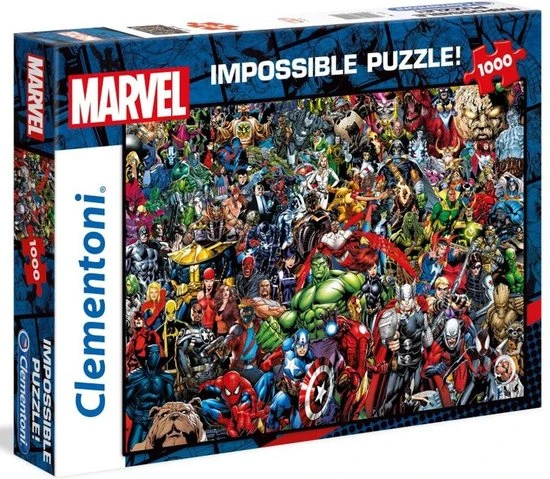 Clementoni Impossible Legpuzzel Marvel - 1000 Stukjes 11 Clementoni Impossible Legpuzzel Marvel - 1000 Stukjes - Afbeelding 11
