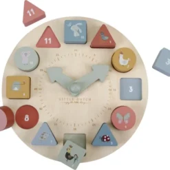 Little Dutch - Klokpuzzel FSC -Puzzels Verfijnd Winkel 550x480