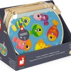Janod Puzzelspel - Snelle Vissen -Puzzels Verfijnd Winkel 550x489