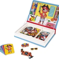 Janod Magnetibook - Verkleedfeest Jongens -Puzzels Verfijnd Winkel 550x491 3