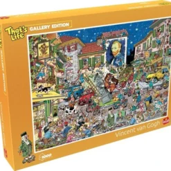 Goliath That's Life Gallery Edition: Vincent Van Gogh - 1000 Puzzelstukjes - Legpuzzel (68x48cm) -Puzzels Verfijnd Winkel 550x495 7