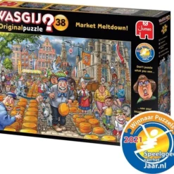 Wasgij Original 38 Kaasalarm Puzzel - 1000 Stukjes -Puzzels Verfijnd Winkel 550x496 1