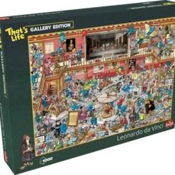 Goliath That's Life Gallery Edition: Leonardo Da Vinci - 1000 Puzzelstukjes - Legpuzzel (68x48cm)