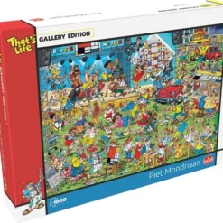 Goliath That's Life Gallery Edition: Piet Mondriaan - 1000 Puzzelstukjes - Legpuzzel (68x48cm)