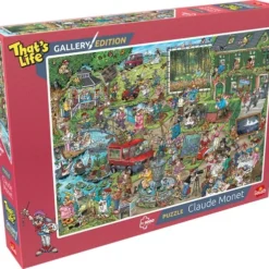 Goliath That's Life Gallery Edition: Claude Monet - 1000 Puzzelstukjes - Legpuzzel (68x48cm)