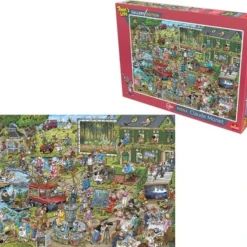 Goliath That's Life Gallery Edition: Claude Monet - 1000 Puzzelstukjes - Legpuzzel (68x48cm) -Puzzels Verfijnd Winkel 550x496 6