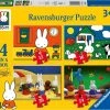 Ravensburger Nijntjes Verjaardag 4in1box Puzzel - 12+16+20+24 Stukjes - Kinderpuzzel