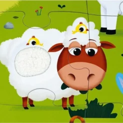 Janod Voelpuzzel - Boerderijdieren 21 Janod Voelpuzzel - Boerderijdieren -Puzzels Verfijnd Winkel 550x497 9