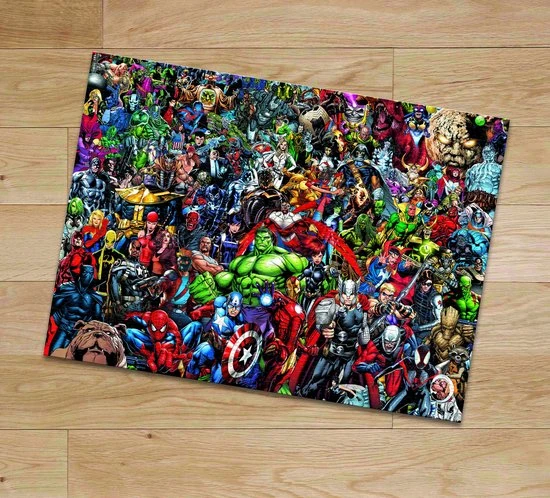Clementoni Impossible Legpuzzel Marvel - 1000 Stukjes 5 Clementoni Impossible Legpuzzel Marvel - 1000 Stukjes - Afbeelding 5